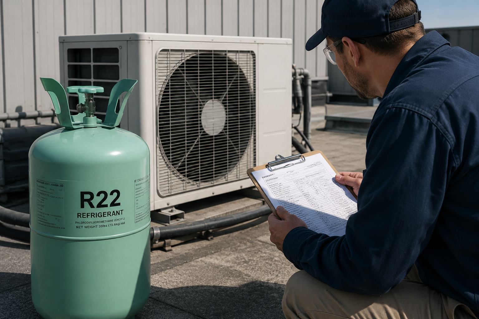 R22 refrigerant for HVAC/R applications